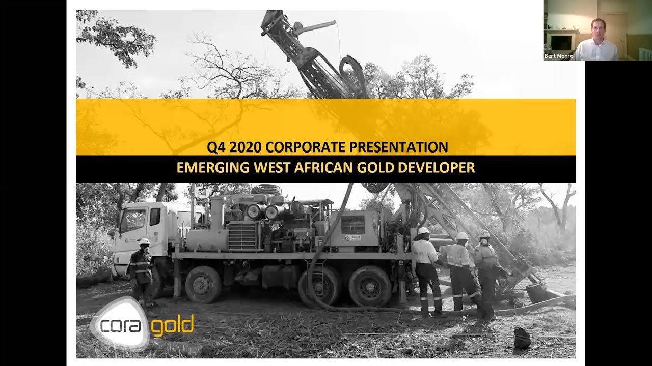 Cora Gold Ceo Bert Monro Presented At The London South East Investor Webinar
